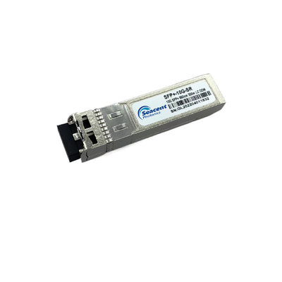 MMF অপটিক্যাল ট্রান্সসিভার মডিউল 10Gb/S ডুপ্লেক্স LC DDM 850nm SR 300m SFP+ ট্রান্সসিভার