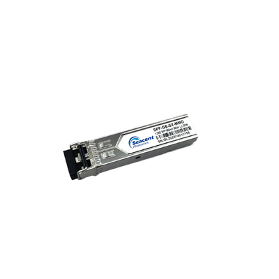 850nm অপটিক্যাল ট্রান্সসিভার মডিউল 1.25Gb/S ডুপ্লেক্স LC VCSEL-LD SX 550m MMF SFP ট্রান্সসিভার