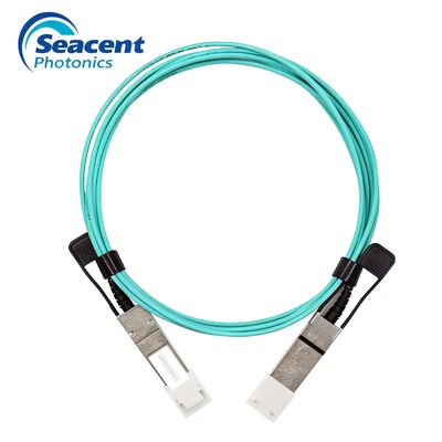 100G QSFP28 AOC অ্যাক্টিভ অপটিক্যাল ক্যাবল সাধারণ সামঞ্জস্যপূর্ণ