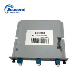 1270 ~ 1610nm প্যাসিভ Cwdm Mux, ফাইবার Cwdm 4 চ্যানেল 3 বছরের ওয়ারেন্টি