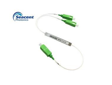 FTTB FTTX PON CATV এর জন্য SC APC সংযোগকারী ফাইবার অপটিক স্প্লিটার 1x2