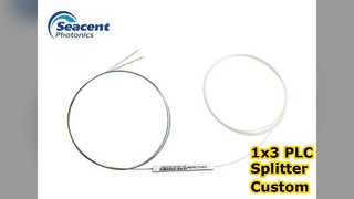 1x3 PLC স্প্লিটার 1m বেয়ার ফাইবার কাস্টমাইজড
