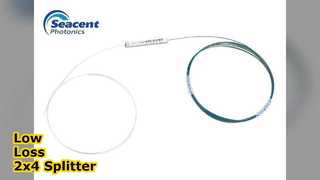 2x4 পিএলসি স্প্লিটার কম লস ​​G657A1 1m কাস্টমাইজড