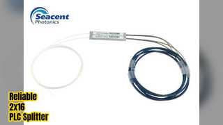 2x16 PLC স্প্লিটার উচ্চ স্থায়িত্ব ফাইবার অপটিক